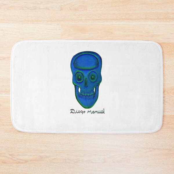 Item preview, Blue skull designed and sold by Diego Manuel Rodriguez.