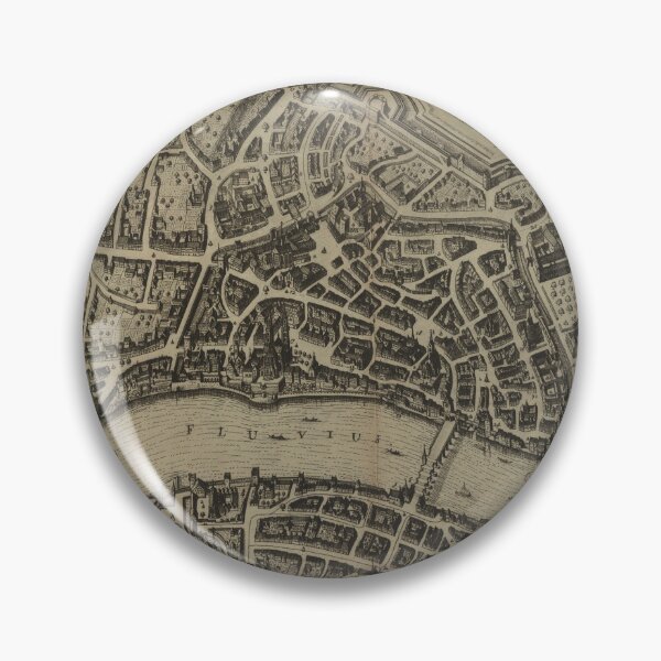 Item preview, Vintage Map of Basel Switzerland (1657) designed and sold by BravuraMedia.