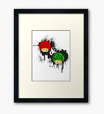 Grow Up and Get a Life Dark Framed Print