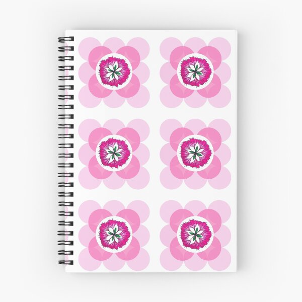 Item preview, 60s Pink Rhodo Print designed and sold by Pippywhippy.