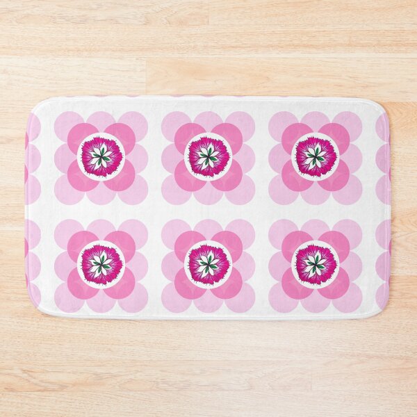 Item preview, 60s Pink Rhodo Print designed and sold by Pippywhippy.