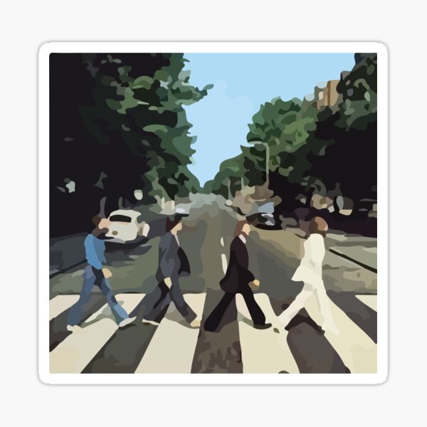 Abbey Road Album Cover Sticker