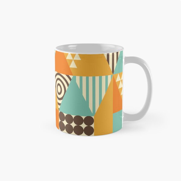 Item preview, Retro Geometric Abstract Pattern designed and sold by PolarSunDesigns.