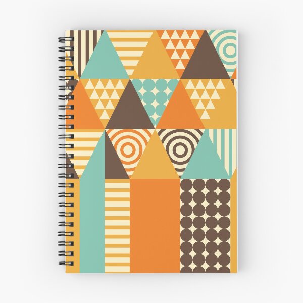 Item preview, Retro Geometric Abstract Pattern designed and sold by PolarSunDesigns.