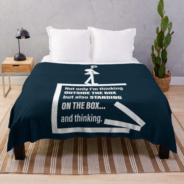 Item preview, Thinking outside the box designed and sold by MerchHouse.