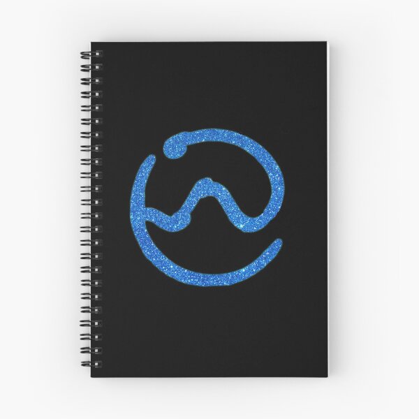 Item preview, Chromatica Symbol Glitter Blue designed and sold by oxoxoxo.