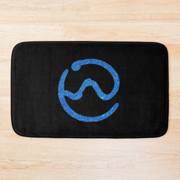 Item preview, Chromatica Symbol Glitter Blue designed and sold by oxoxoxo.
