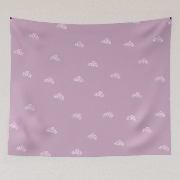 Item preview, pink roses vintage pattern designed and sold by Hagar Cohen.
