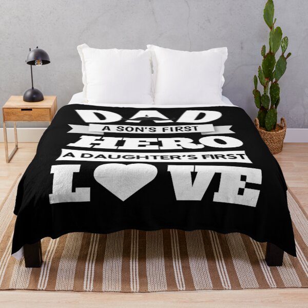 Item preview, Dad a son's first hero a daughter's first love designed and sold by qzpolo.
