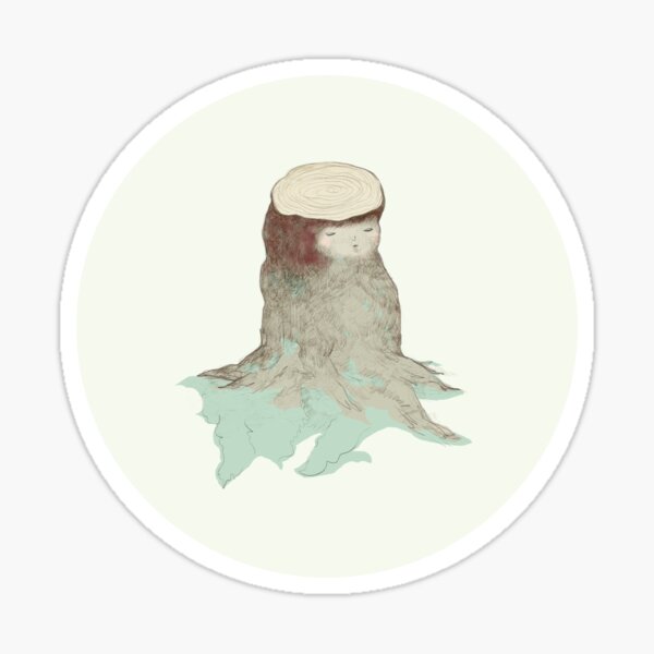 Stump Fairy Sticker