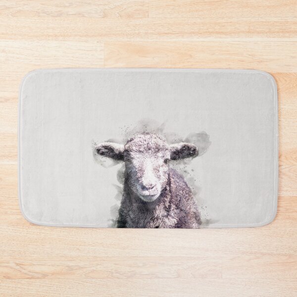 Item preview, Herdwick Lamb (Lake District Sheep) Watercolour designed and sold by the-actual-fox.