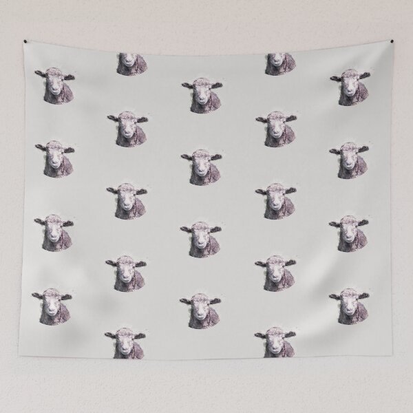 Item preview, Herdwick Lamb (Lake District Sheep) Watercolour designed and sold by the-actual-fox.