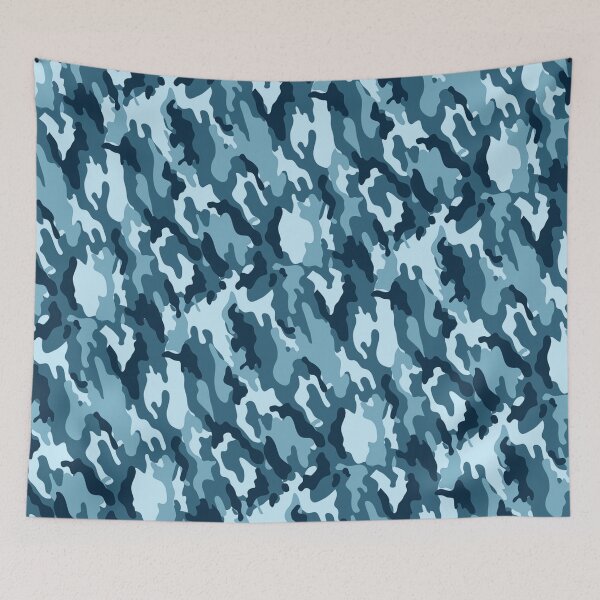 Item preview, Blue and Black Camo Pattern designed and sold by Lemon  Merch.