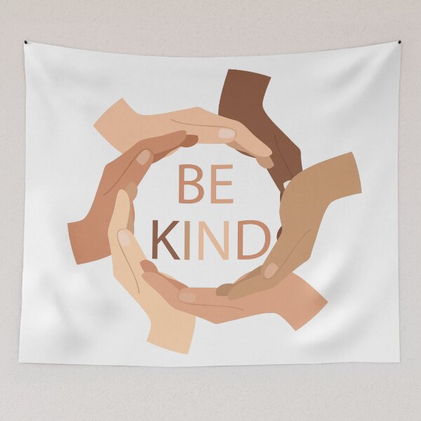 Item preview, Be Kind | Humanity| Love Kindness Tee | Human Kind, Be Both | Inspirational Positive Sign Language Continue designed and sold by Ms-Nach.
