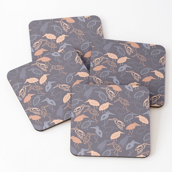 Item preview, Cute Doodled Kiwi Bird pattern designed and sold by CLPDesignLab.