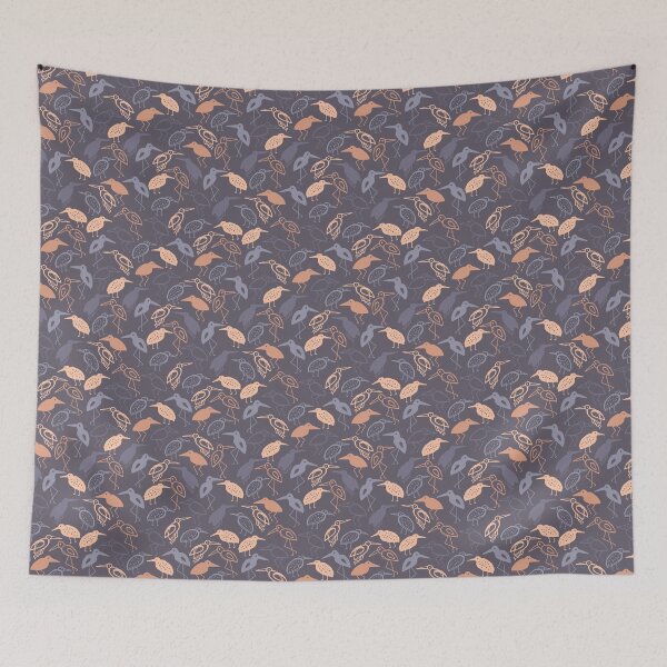 Item preview, Cute Doodled Kiwi Bird pattern designed and sold by CLPDesignLab.