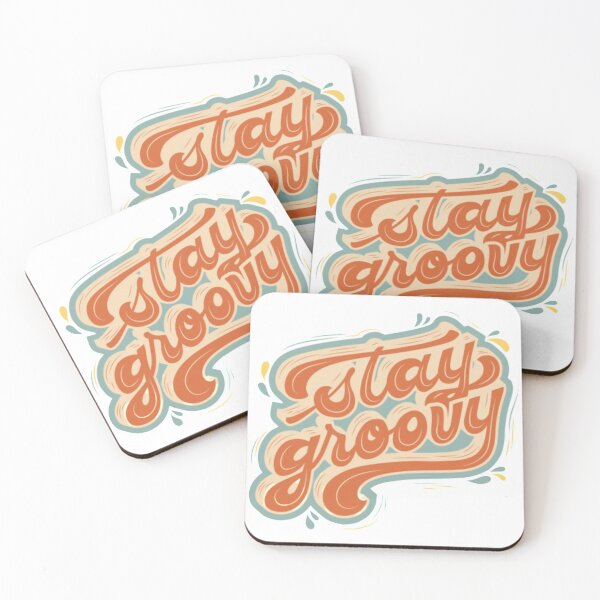 Item preview, Stay Groovy Retro Print designed and sold by kirstenovich.
