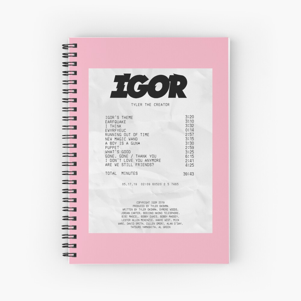 Igor Receipt Sticker