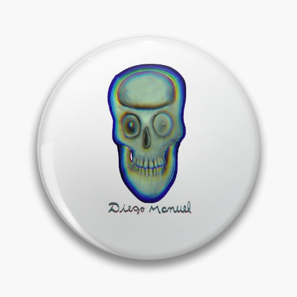 Item preview, Blue skull 3 designed and sold by Diego Manuel Rodriguez.