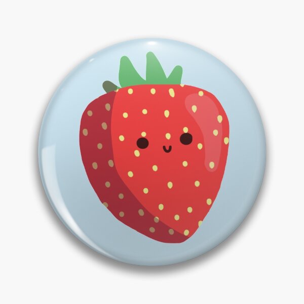 Item preview, Cute, Happy Strawberry designed and sold by purple-umbrella.