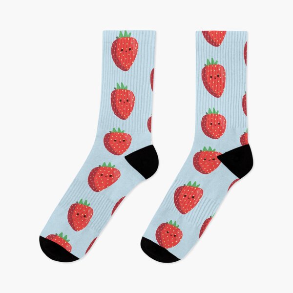 Item preview, Cute, Happy Strawberry designed and sold by purple-umbrella.