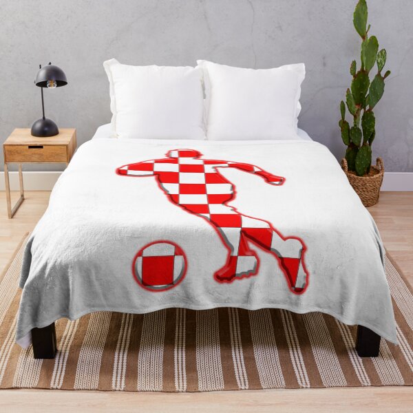 Item preview, Croatian Pattern Football Player designed and sold by oxoxoxo.