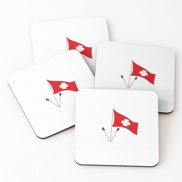 Item preview, Swiss hiking flag designed and sold by AidanMDesigns.