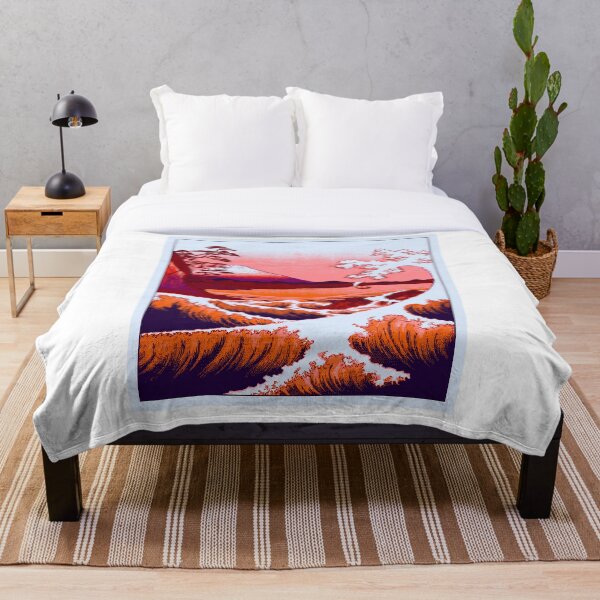 Item preview, Japanese beautiful sunset art designed and sold by DesignedFandom.