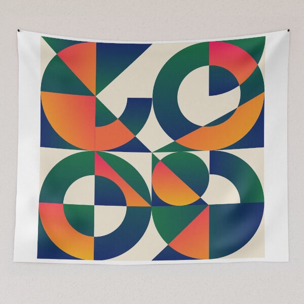 Item preview, Geometric Abstract Pattern designed and sold by PolarSunDesigns.