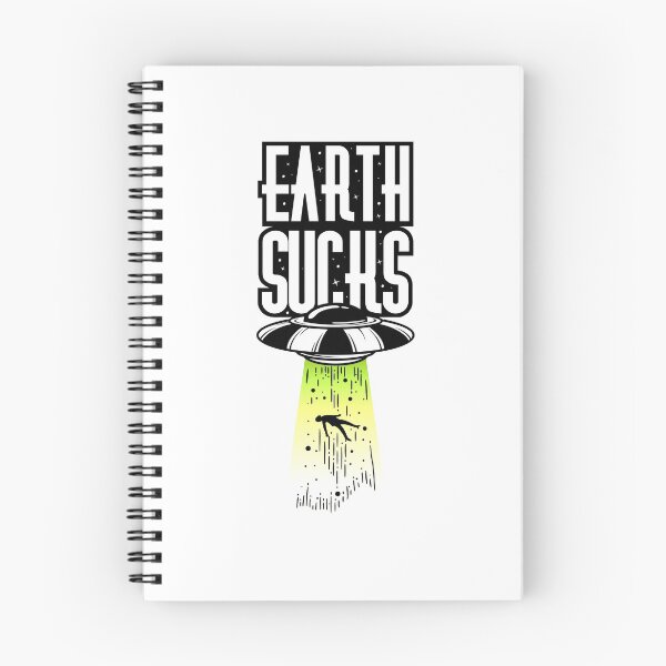 Item preview, Earth Sucks World UFO Day designed and sold by CrystalCrush.