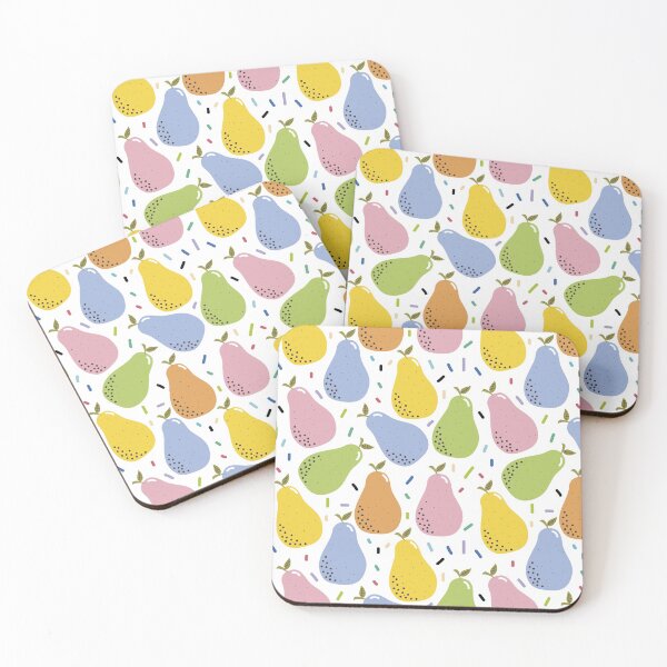 Item preview, Summer colors pairs pattern designed and sold by GoDesign1.