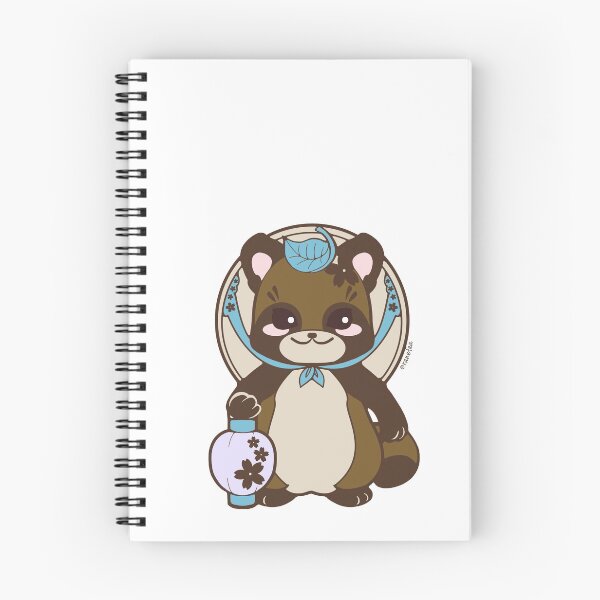 Item preview, Tanuki (blue) designed and sold by Ranefea.