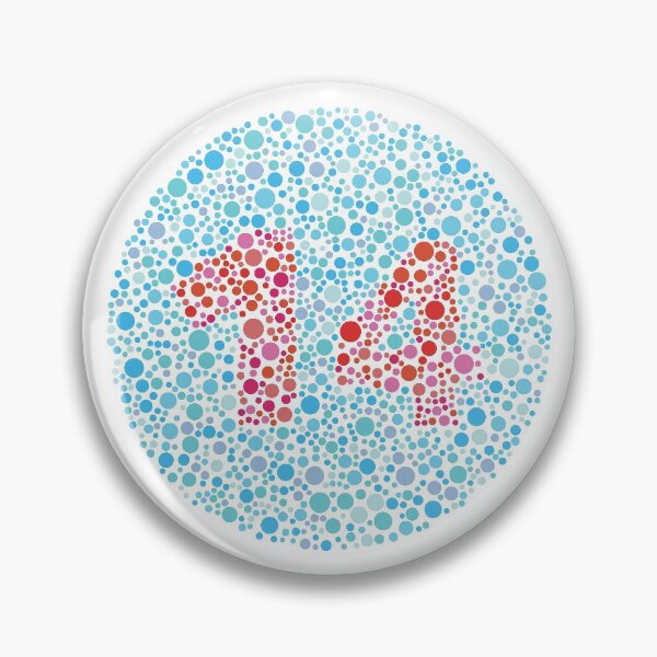 Item preview, Number 14 Ishihara Test designed and sold by Cornea-Designs.