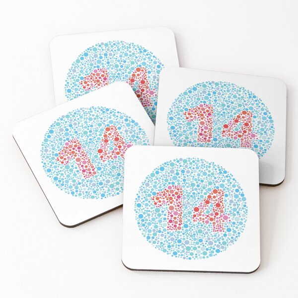 Item preview, Number 14 Ishihara Test designed and sold by Cornea-Designs.