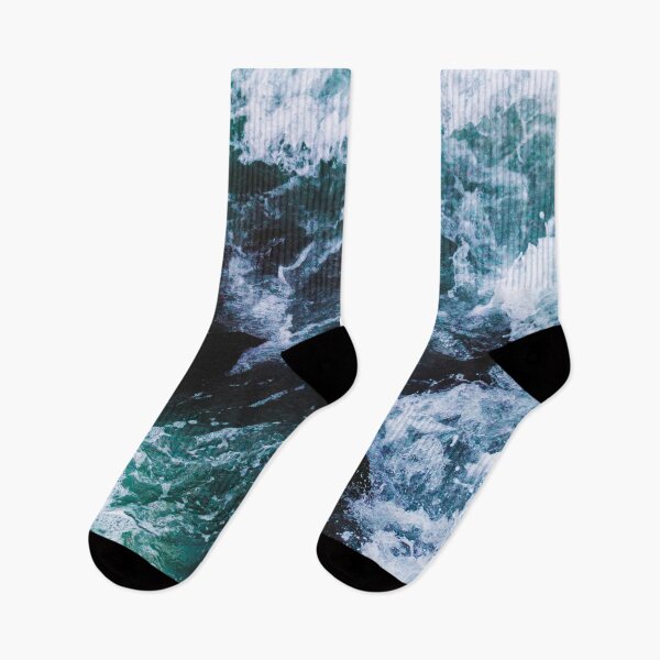 Item preview, The Water Wave of The Blue Ocean designed and sold by OdmiDesign.