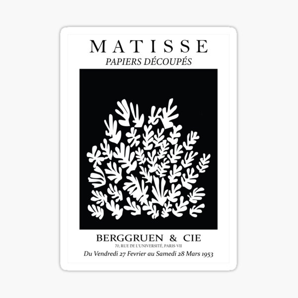 Artikel-Vorschau von Henri Matisse - La gerbe (Die Garbe) - Schwarz, designt und verkauft von artswag.