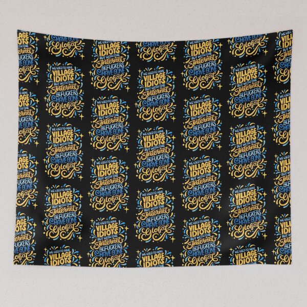 Item preview, Village Idiots Have Gone Global designed and sold by anziehend.