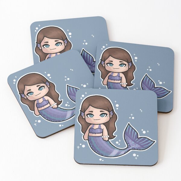 Item preview, Chibi Mermaid Echo (Designed by Kent Stephen Toledo) designed and sold by MermaidEcho.