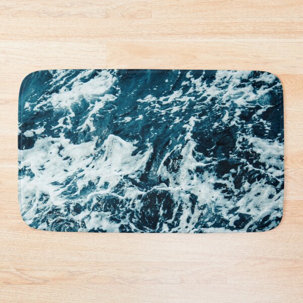 Item preview, Rough Ocean Blue Waves designed and sold by OdmiDesign.