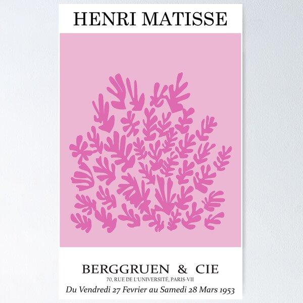 Item preview,  Henri Matisse - La gerbe (The Sheaf) 1953 - Pink designed and sold by artswag.