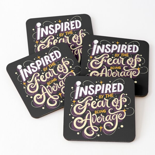 Item preview, Inspired By The Fear Of Being Average designed and sold by anziehend.