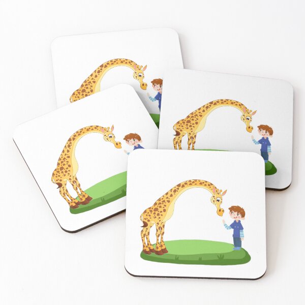 Item preview, Kind child and giraffe designed and sold by Bontes.