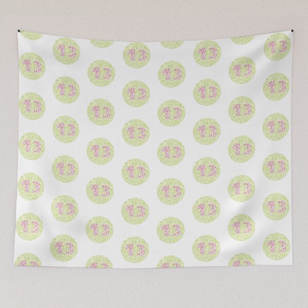 Item preview, Number 13 Ishihara Test designed and sold by Cornea-Designs.