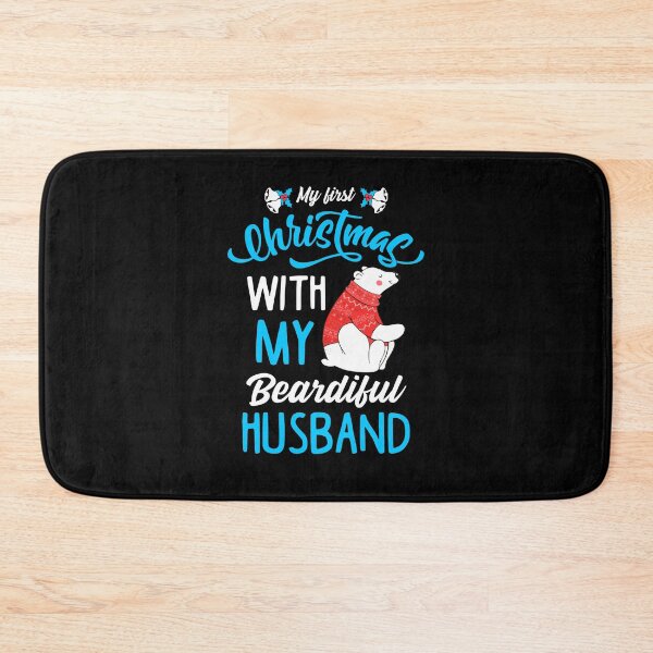 Item preview, First Christmas With My Beautiful Wife/Beardiful Husband Matching Christmas Sweatshirts designed and sold by KsuAnn.