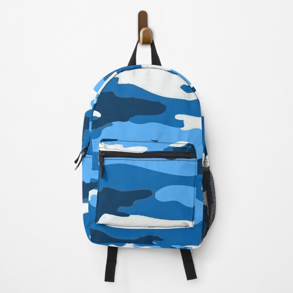 Item preview, blue camo face mask camouflage designed and sold by chunknozza.