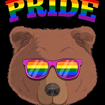  I Know What Bears Want LGBT Rainbow Bear Gay Pride