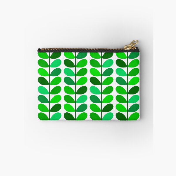 Item preview, Mid Century Danish Leaves, Emerald and Lime Green designed and sold by Marymarice.