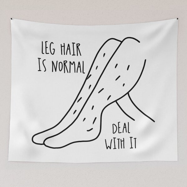 Item preview, Leg Hair Is Normal / Magical Feminism designed and sold by Nathalie Aynié.