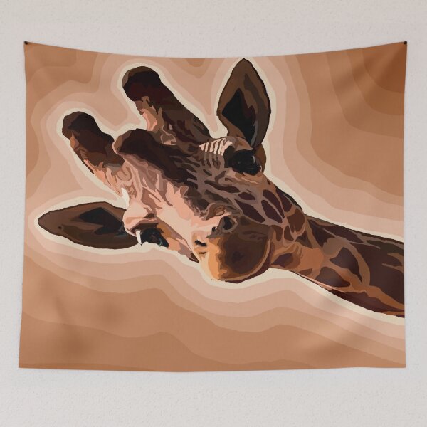 Item preview, Cute Giraffe designed and sold by Tinily.