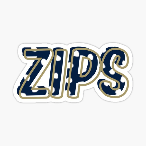 University of Akron - Akron Zips - UA - Akron Ohio Sticker